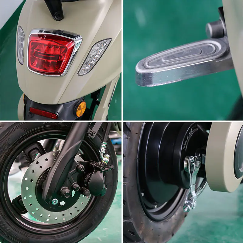 Electric Scooter 2 Wheel Vespa With High Performance