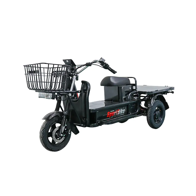 Motocicleta elétrica de três rodas